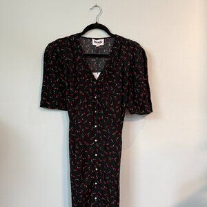 Rouje | Dresses | Rouje Paris Lena Dress Brown Polka Dot Size 36